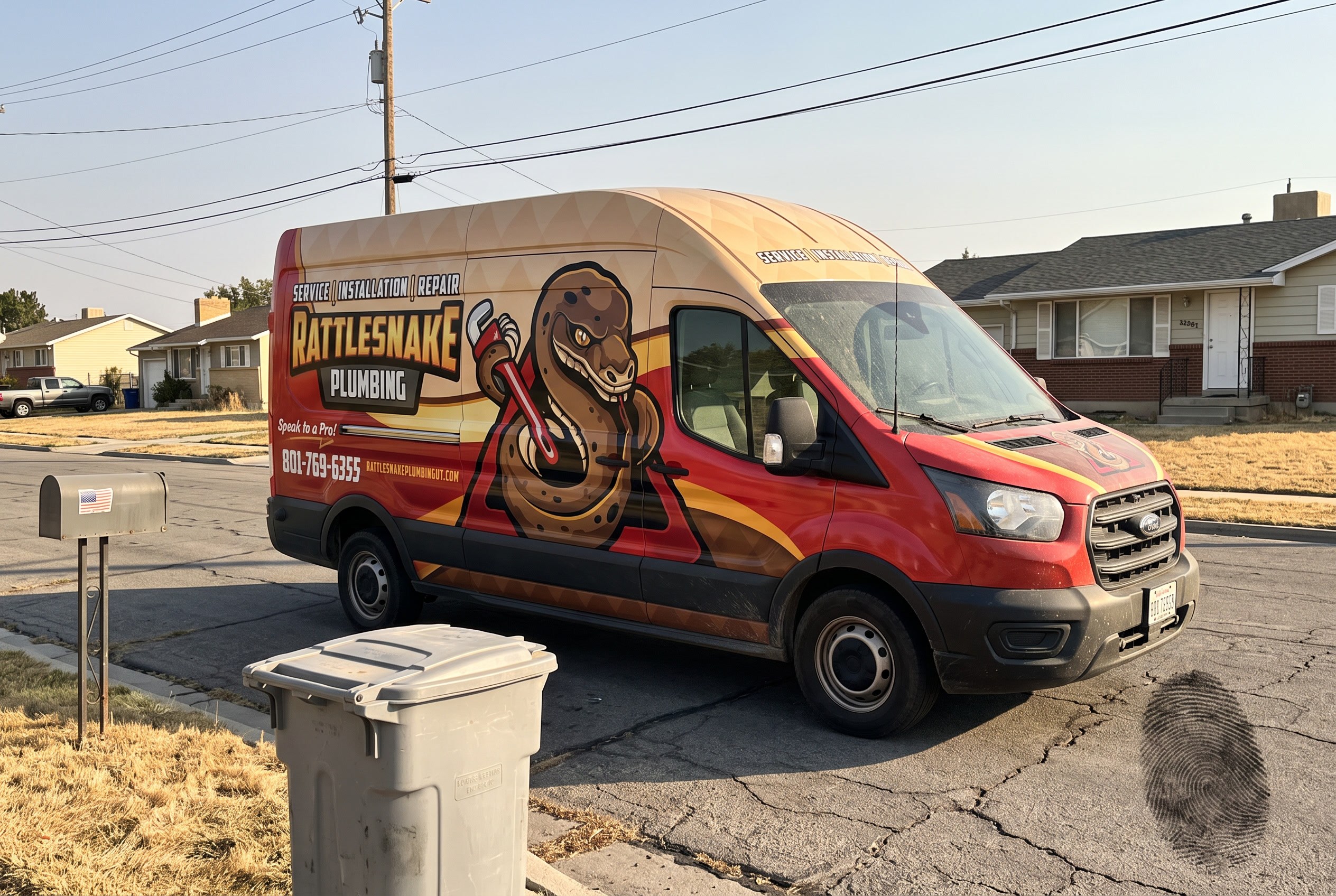 Rattlesnake Plumbing Brand Identity